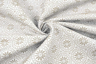 Jacquard Outdoor - zweiseitig - Marina - Beige 