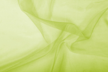 Voile fein gestreift - 150 cm breit Hellgrün