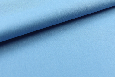 Baumwoll-Stretch - Hellblau 