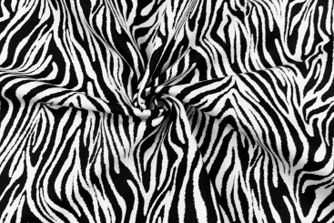 Hosenstoff - Zebra-Design 