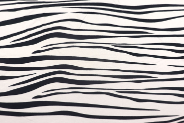 Viskosejersey - Wave Stripes 