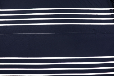 Viskosejersey - Stripe Time 