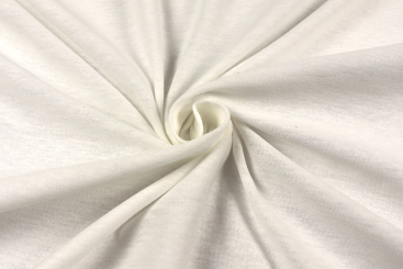 Leichter Baumwoll-Jersey - Creme 