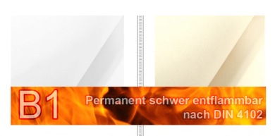 Segeltuch - permanent schwer entflammbar - 410 cm 