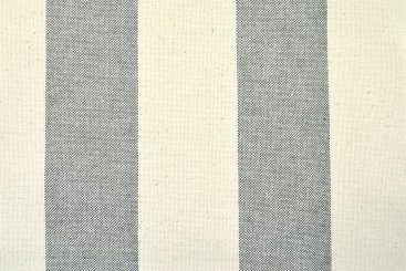 Segeltuch Basic - 280 cm - Blockstreifen - Grau 