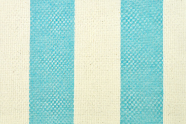 Segeltuch Basic - 280 cm - Blockstreifen - Türkis 