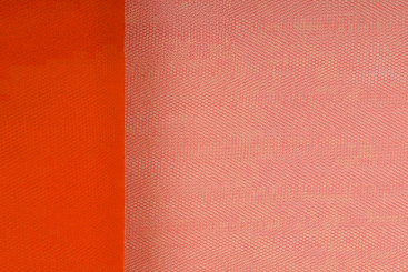 Tüll - schwer entflammbar Orange