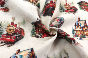 Glitzer-Jacquard - Polarexpress 