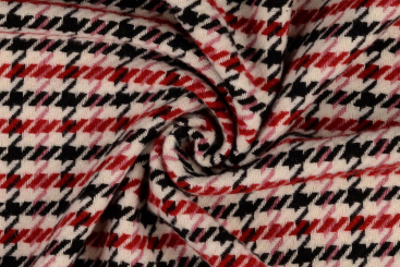 Tweed - Chester Karo - Rot 