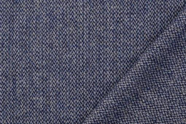 Tweed - Melange - Blau 