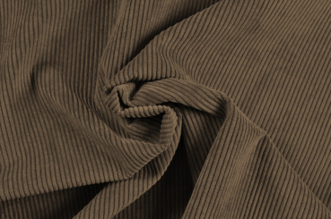 Möbelstoff Manchester-Cord Braun