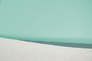 Schaumstoff weich - 206 x 130 cm - 3 cm dick - Mint 