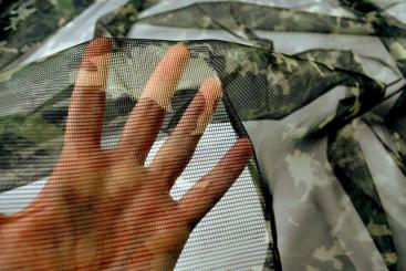 Anti-Moskito-Stoff - Tarnmuster 