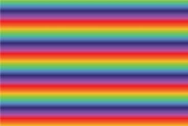 Rainbow Colors - Pannesamt-Stoff 