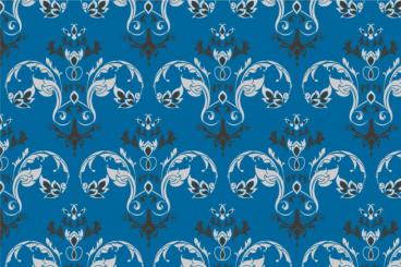 Silber/Blau