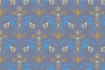 Blau/Gold