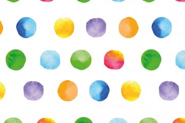 Polar-Fleece - Aquarell-Tupfen 