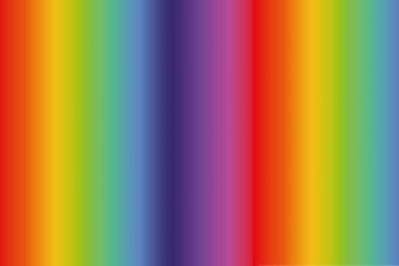 Flausch-Fleece - Regenbogen 
