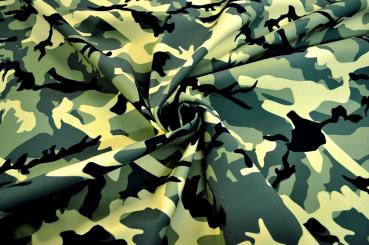 Camouflage Segeltuch Uniform Baumwoll-Stoff robuste Meterware Belgien Tarnmuster 