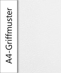 Stoffmuster: Kunstleder deluxe - Weiß 