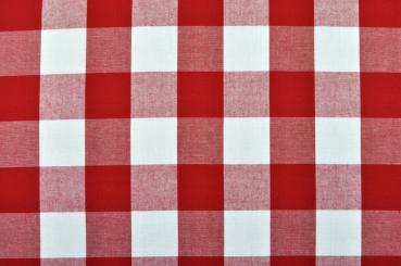 Vichy-Karo Augsburg 5,5 cm Rot