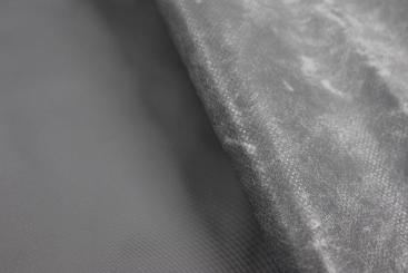 Abdeckplane - Vliesunterseite - Grau 