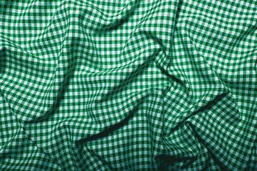 Vichy-Karo - 100% Baumwolle - Tannengrün 