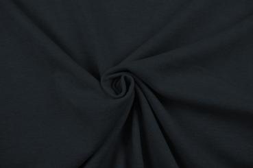 Flausch-Sweat - Melange Dunkelblau