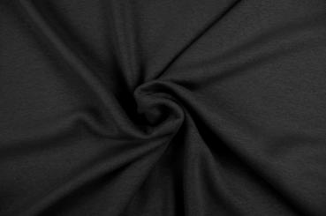 Alpen-Fleece - Uni Dunkelgrau Melange