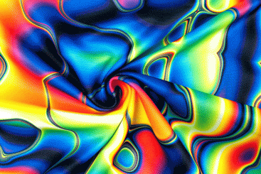 Sportswear Stoff - Oily Colours 