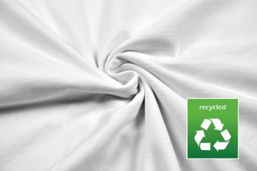 Sommersweat Recycling - Weiß 