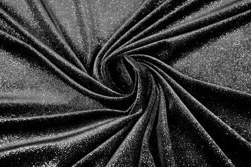 Tanzkleiderstoff Diva - Schwarz 