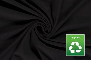 Sommersweat Recycling - Schwarz 