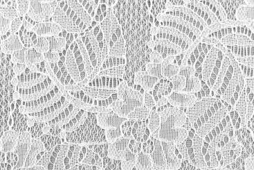 Wäschespitze Tropical - Weiß 