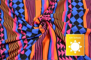 Badeanzugstoff - Stripe Delight 