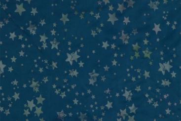 Outdoorstoff leicht - wasserabweisend - Sterne - Petrol 