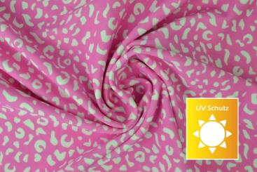 Badeanzugstoff - Lady Leopard 