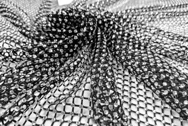 Strass-Mesh deluxe - Diamanten 