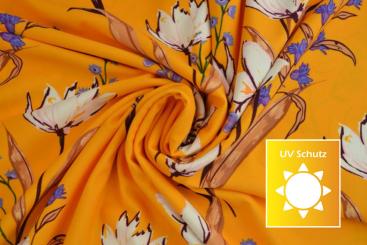 Badeanzugstoff - Honigblumen 