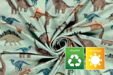 Recycling-Badeanzugstoff - Dinosaurier 
