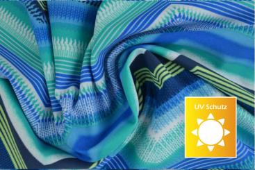 Badeanzugstoff - Zickzack Maritim 