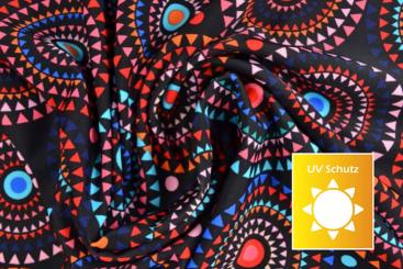 Badeanzugstoff - Sommer-Mandala 