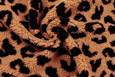 Fleece Sherpa - Luxury Leo - Hellbraun 