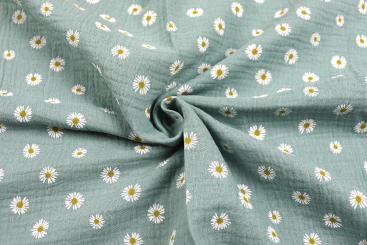 Double Gauze - Daisy - Salbei 