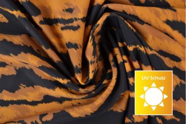 Badeanzugstoff - Tigermania 