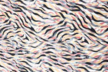 Viskosestoff - Zebra Fantasy 