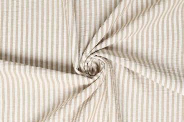 Leinen-Look - Stripes of Breeze - Beige 