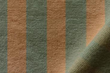 Frotteestoff Bambus - Salbei/Beige 