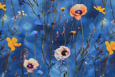 Jersey Superprint - Azure Petal 