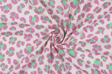 Double Gauze - Blush Roar 